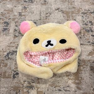 Authentic San-X Rilakkuma Bear Kigurumi Hat / Hood